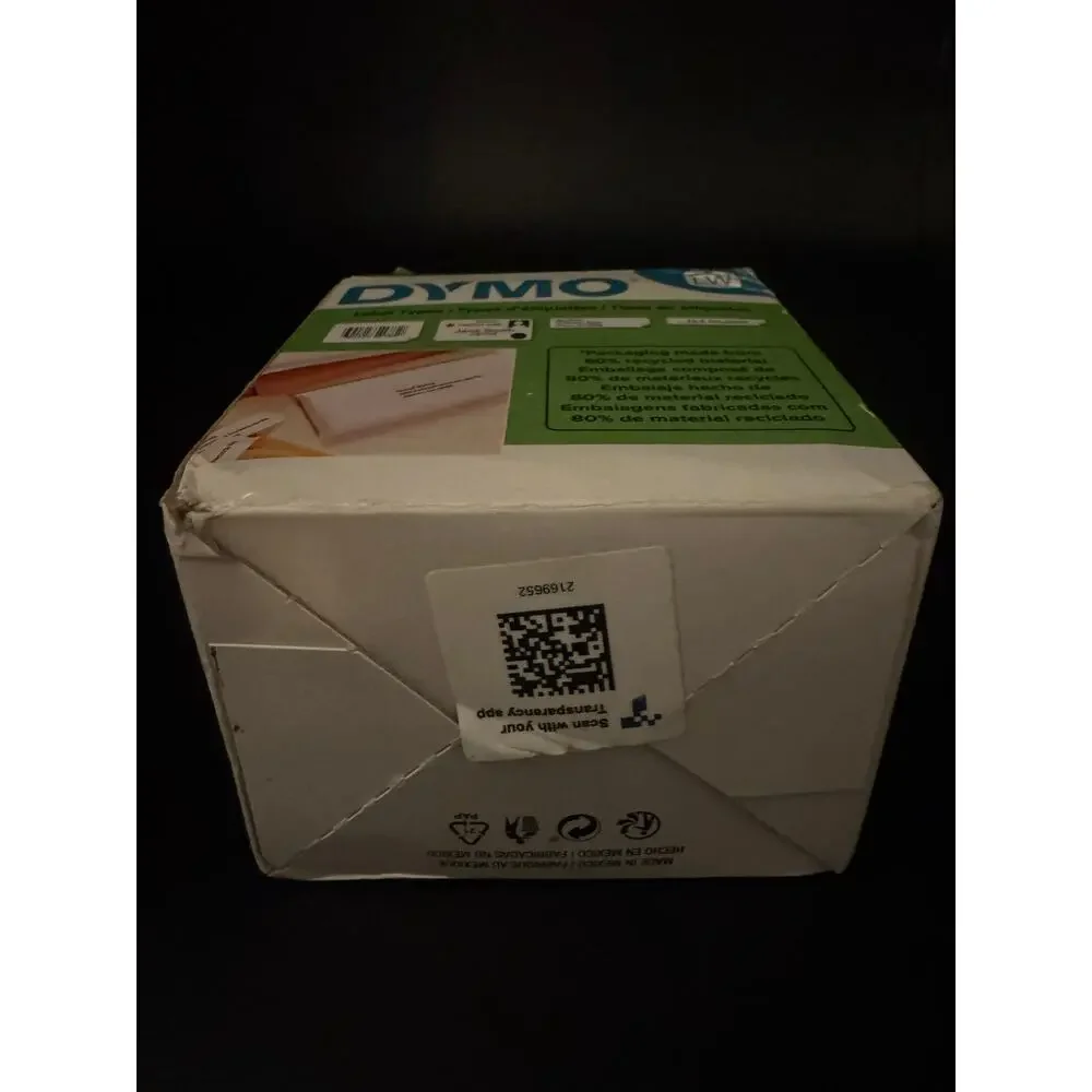 DYMO Labe/Writer White Address Labels 28 x 89mm, 2 X 350 Labels Product # 30252